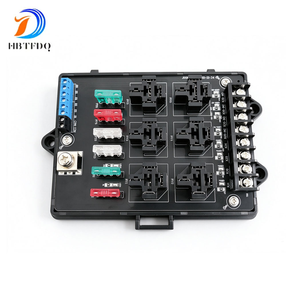 Circuit board 6-way fuse box with LED light TF2006-6X