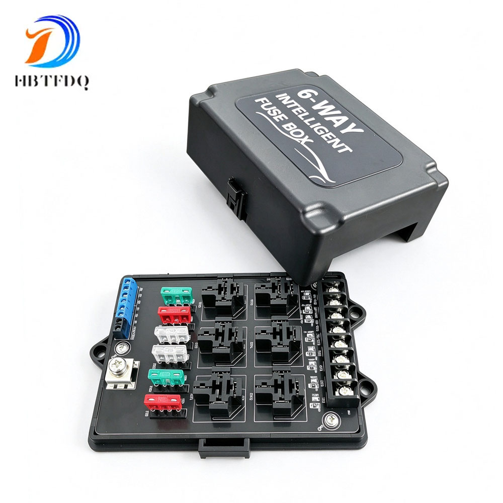 Circuit board 6-way fuse box with LED light TF2006-6X