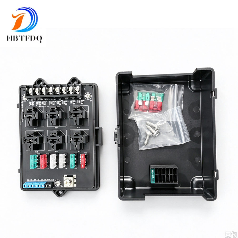 Circuit board 6-way fuse box with LED light TF2006-6X
